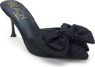 Matisse Footwear Womens Goldie Heeled Mule In Black