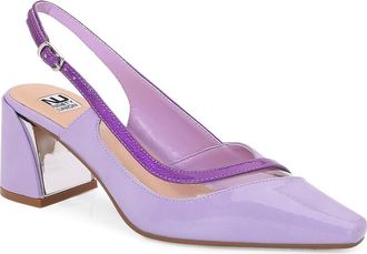 Ninety Union Regine Slingback Pump in Lavender Multi at Nordstrom Rack, Size 14