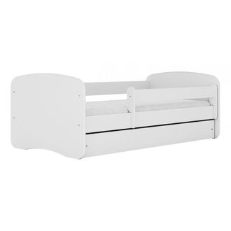 Topeshop Topeshop - Happy - Cama Infantil Blanca Completa 160 X 80 Cm Somier + Colch&oacute;n + Cajones