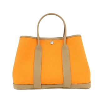 Herm&egrave;s Borsa Tote Pre-owned Vintage - - Pre-owned - Donna - Arancione - ONE SIZE