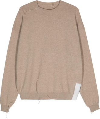 RAMAEL Infinity sweater - unisex - Cashmere/Wool - M - Neutrals