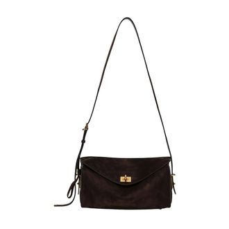 Balenciaga Shoulder Bag M - female - Balenciaga - Shoulder Bags - Brown - ONE SIZE - Bags