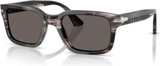 Persol Po 3272S Zonnebril - Heren - Zonnebrillen - Grijs - 55 MM - Accessoires