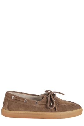 Copenhagen Brown Suede Upper Leather Loafers