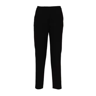 Ql2 Quelledue Capri Elasticated Waist Straight Leg Pants