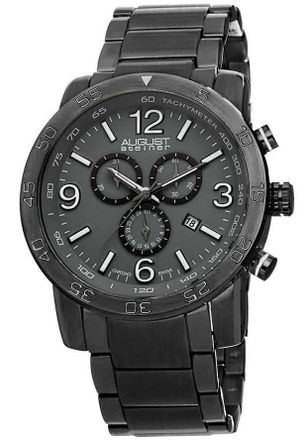 August Steiner Grey Mens Watch AS8097GN