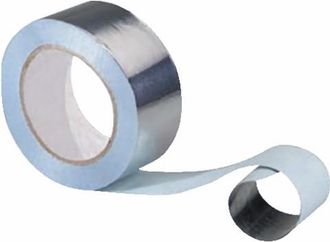 DIFF Eyewear Cinta Adhesiva De Aluminio Plata L50 Mm
