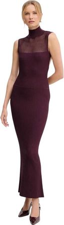 Patrizia Pepe Abito Dress - - Dresses - Donna - Marrone - L