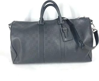 Louis Vuitton Pre-owned Fabric louis-vuitton-bags - Dames - Vintage Weekendtas - Zwart - ONE Size - Vintage