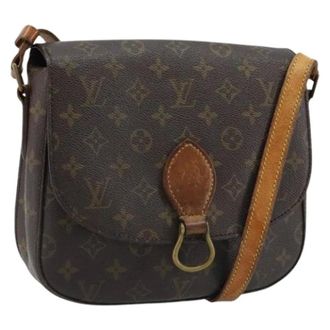 Louis Vuitton Pre-owned Cross Body Bags, female, Brown, Size: ONE SIZE Pre-owned Canvas Cross Body Bag