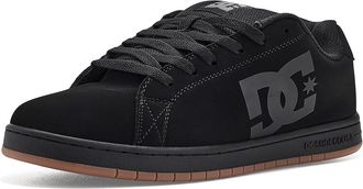DC Gaveler Casual Low Top Skate Shoes Sneakers Mens Shoes Black/Gum : 10.5 D - Medium, Textile/Leather