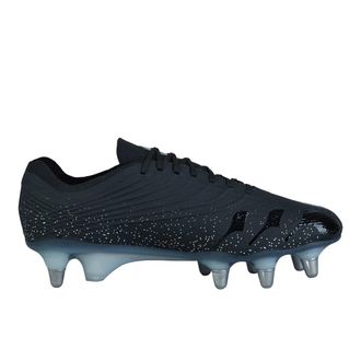Canterbury Of New Zealand Unisex Adult Stampede Groundbreak Elite Soft Ground Rugby Laarzen (Zwart/Zilver)