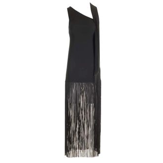 Taller Marmo Atlanta One-Shoulder Dress - female - Taller Marmo - Maxi Dresses - Black - S - Dresses