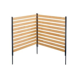 OEM Recinzione Per Riservatezza In Legno 2 Pannelli, 1100 X 982 X