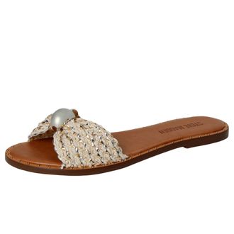 Steve Madden Dipsy Slide Sandal Metal Multi DIPS02S1 Womens
