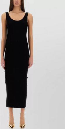 Michael Kors merino wool slim-fit midi dress