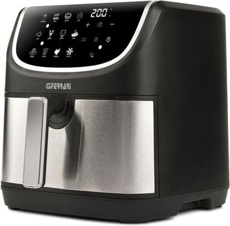 G3Ferrari Freidora De Aire Caliente G3 Ferrari G10191 Individual, 8 L, 2200 W, Color Negro, Acero Inoxidable