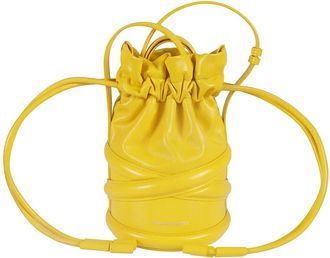 Alexander McQueen Dames, Tassen, Geel, Maat: ONE Size Leer