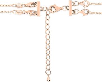 Sterling Forever Sterling Silver 2 Layer Necklace Spacer