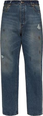 John Richmond Straight Jeans - Heren - Regular Fit Jeans - Blauw - W36 - Katoen - Jeans