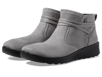 Bzees Guest Womens Boots Graphite : 9.5 M, Textile