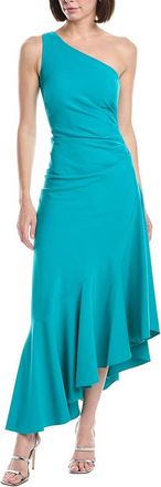 Eliza J One Shoulder Solid Maxi Dress
