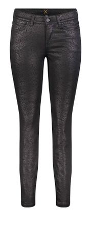 Mac Jeans Womens Skinny Chain Jean In Black