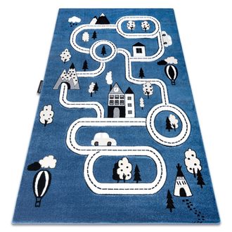 RugsX RugsX Petit Rug in Blue | Size: 160 cm x 220 cm