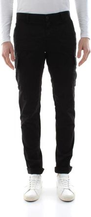 Mason's Chile Cargo Slim-fit Broek - Heren - Slim Fit Broeken - Zwart - M - Katoen - Broeken