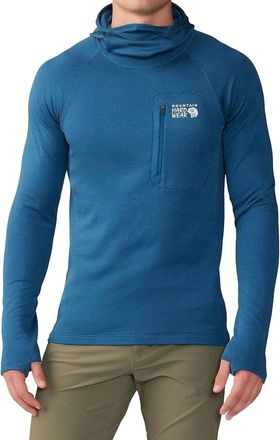 Mountain Hardwear Glacial Trail Hoody In Dark Caspian