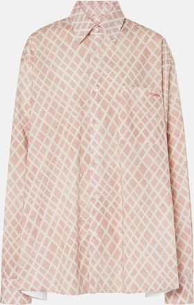 Marni Checked cotton poplin shirt