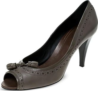 Tod's Pumps con nappa Pre-owned 90mm - Grigio