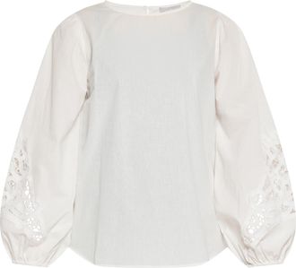 Usha Blouse Dames wit