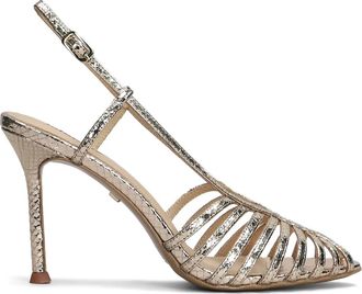 Lola Cruz Geknoopte sandalen - Goud