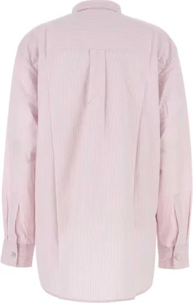 Tekla Womens Pyjamas Shirt Pink Organic Cotton