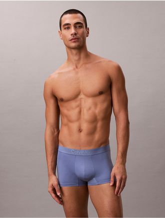Calvin Klein Mens CK Black Trunk - Blue - XL
