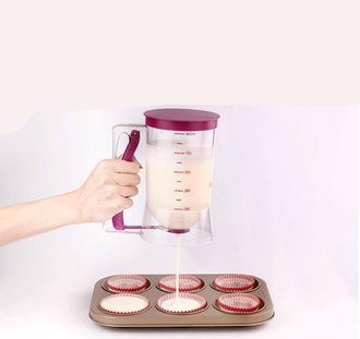 OEM Dispensador De Masa Para Panqueques Y Cupcakes, Waffles, Muffins, Pasteles U Otros Productos De Reposter&iacute;a