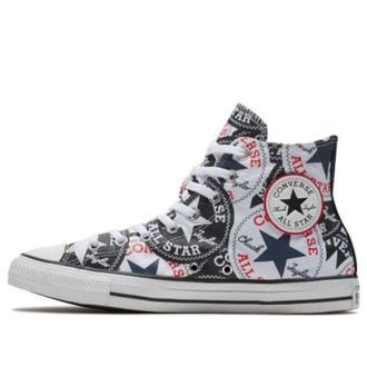 Converse Chuck Taylor All Star Black White Red 166985C
