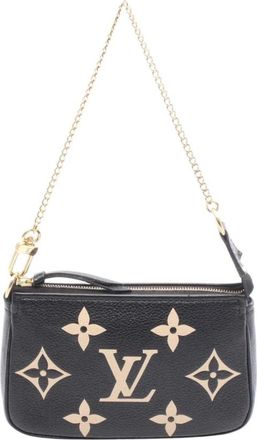 Louis Vuitton Pre-owned Handbags, female, Black, Size: ONE SIZE Pre-owned Chain Handle Bag