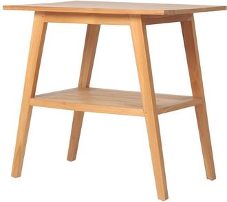 Vente-Unique Mueble de baño de teca - 80 cm - BOBOTSARI