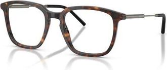 Moncler 51mm Phantos optical glasses in Tortoise at Nordstrom