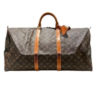 Louis Vuitton Pre-owned Weekend Bags, unisex, Brown, Size: ONE SIZE Pre-owned Vintage Weekend Bag