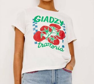 Rails Classic Crew T-Shirt In Giadzy Trattoria