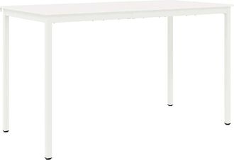 vidaXL Bar Table White 180 x 90 x 105 cm Solid Pine Wood vidaXL