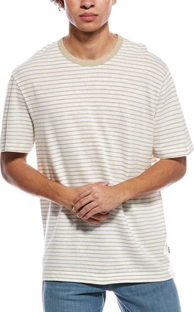 HUGO BOSS Taut Linen-Blend Knit Shirt