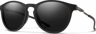 Smith Womens Wander Chromapop Polarized Sunglasses In Matte Black / Black
