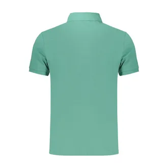 Calvin Klein Embroidered Logo Cotton Polo - Green