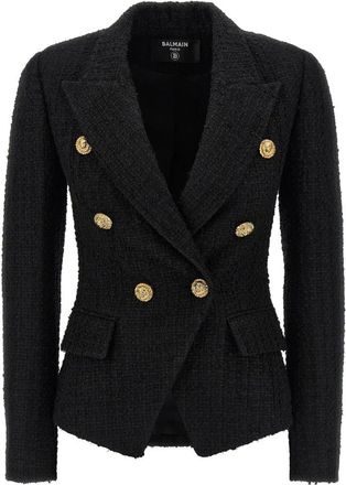 Balmain Mujer, Chaquetas, Negro, Talla: S