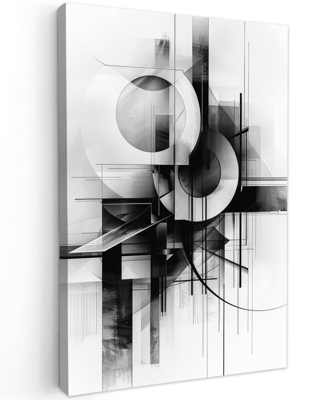MuchoWow © Bild auf Leinwand Klein 20x30 cm Mini Schlafzimmer Bilder Badezimmer Wand Deko Wohnzimmer Moderne Wanddeko Bilderwand Geschenk Abstrakt - Kunst - Mo ab 38,24 €