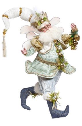 Mark Roberts Jingle Bells Fairy, Large in Light Sage at Nordstrom